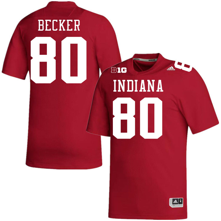 Charlie Becker Indiana Jerssey,Indiana University Hooisers Football Jersey,Uniforms-Crimson